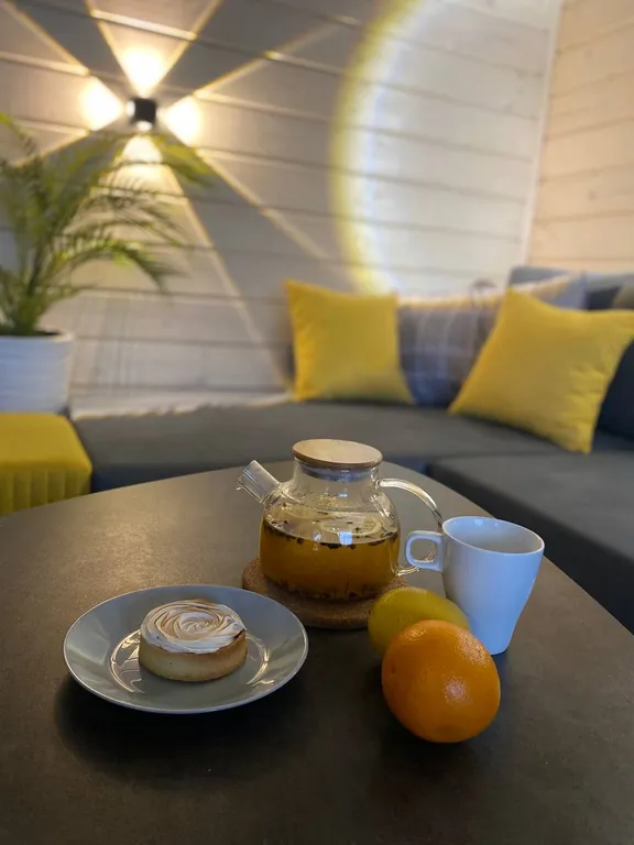 Уютный коттедж БарнХаус с сауной (включена) и сибирским чаном