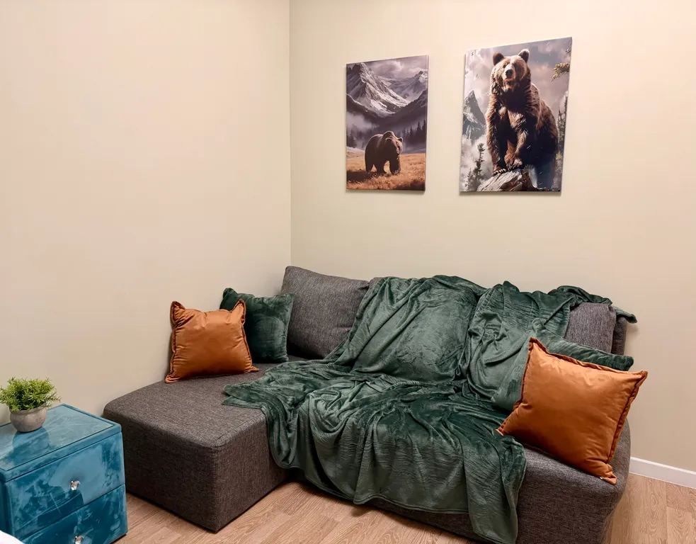 Уютная просторная квартира с евроремонтом