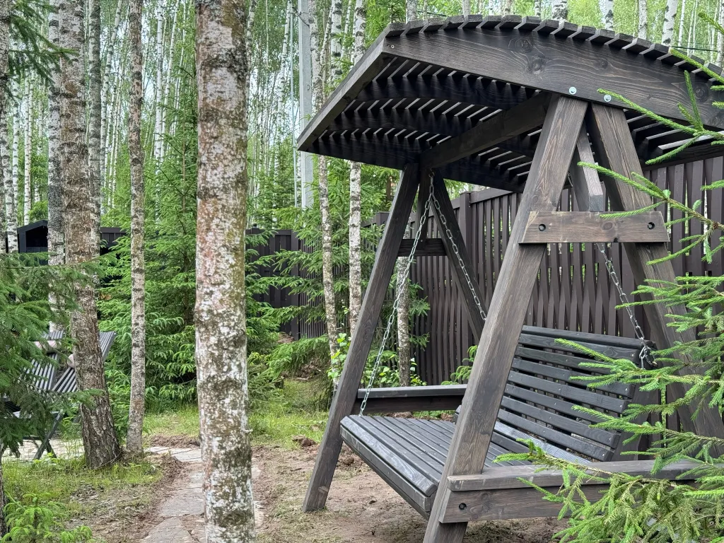 Коттедж Панорамный дом с сауной у заповедника — Семеновское