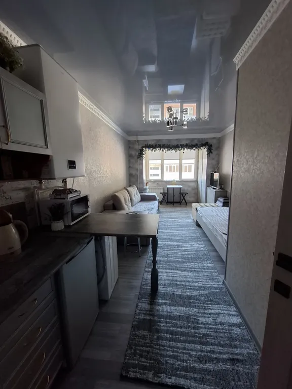 Квартира-студия с видом на горы