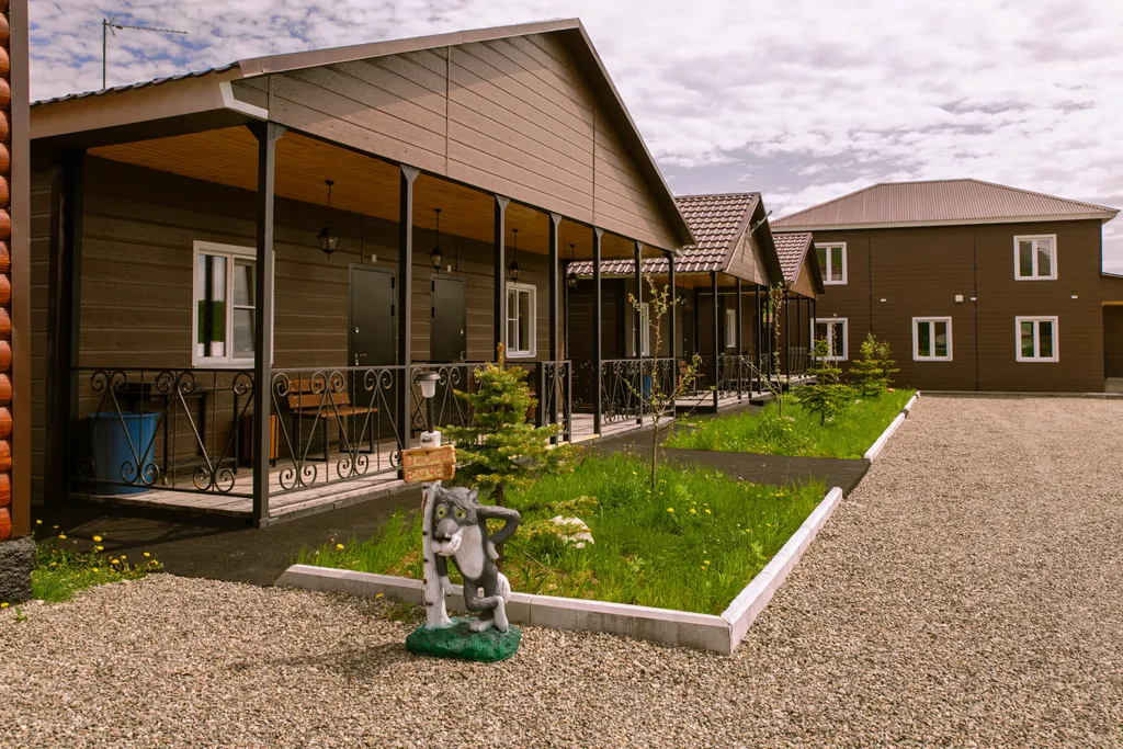 Двухместный коттедж с видом на горы