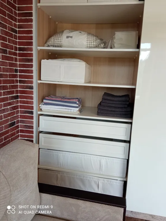 Квартира в Сочи с балконом, ровное место, вид на море, центр Хосты