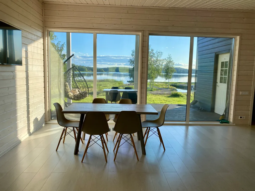 Дом # 1 в карелии с видом на Ладогу