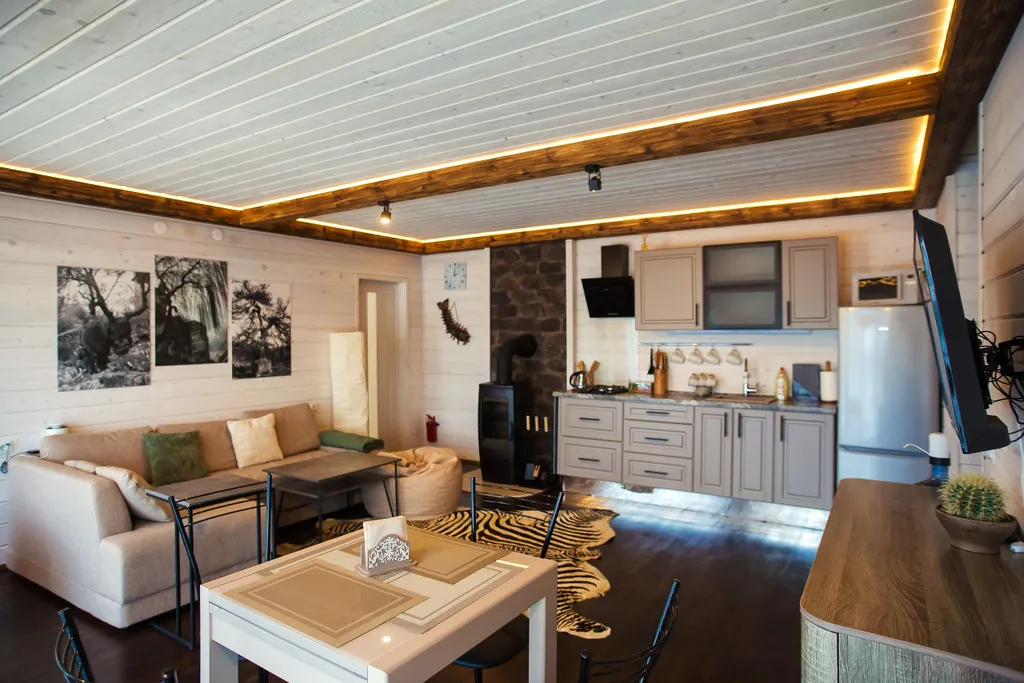 Уютный дом в уединенном месте в шхерах Ладоги