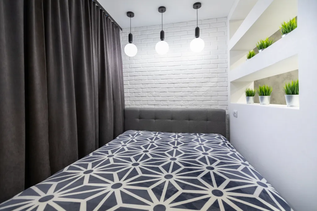 1-комнатная квартира, рядом склон