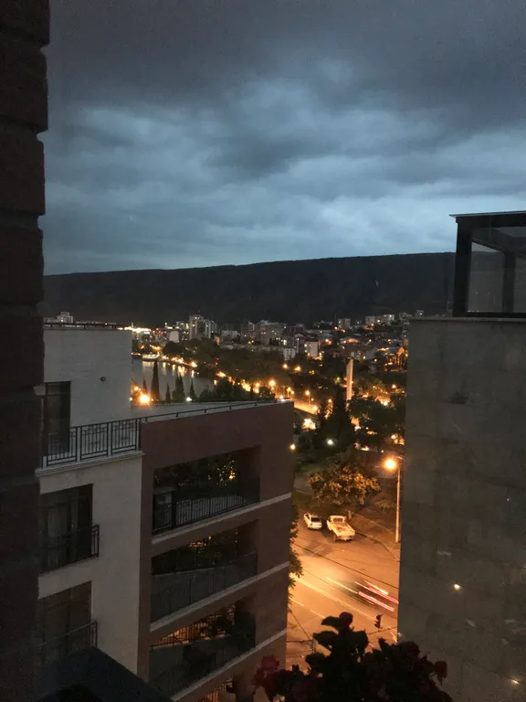 Потрясающий вид на старый Тбилиси