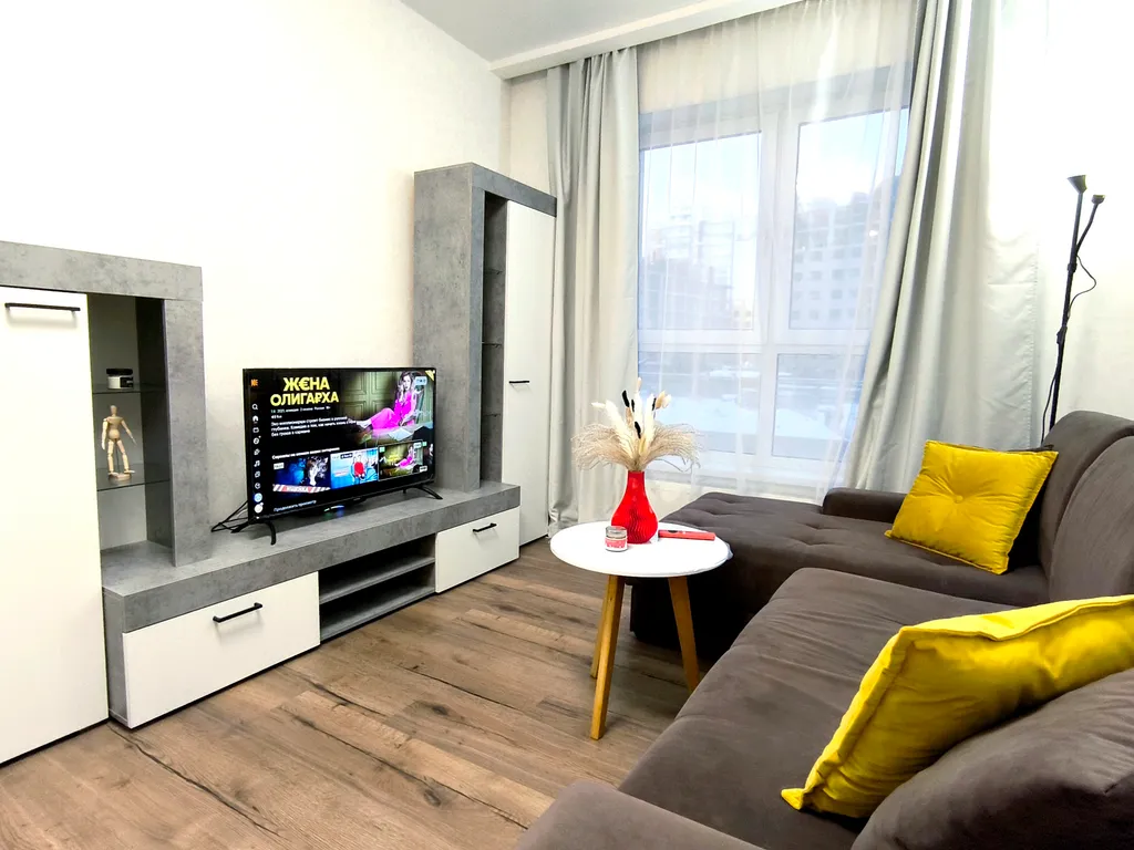 Квартира Комфортная 1-комнатная квартира в новом доме (до 6 гостей) — Шушары