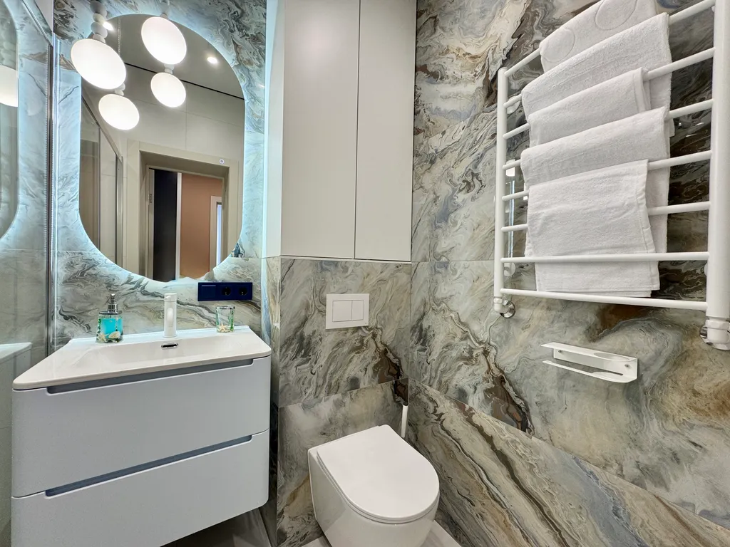 1-комнатные апартаменты АрендаСервис на Прибрежной