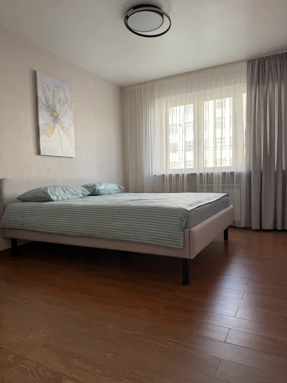 Просторная уютная квартира в самом центре города, с современным ремонтом