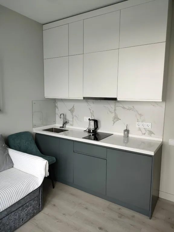 Апартамент с самым красивым прямым видом на море, двухкомнатный