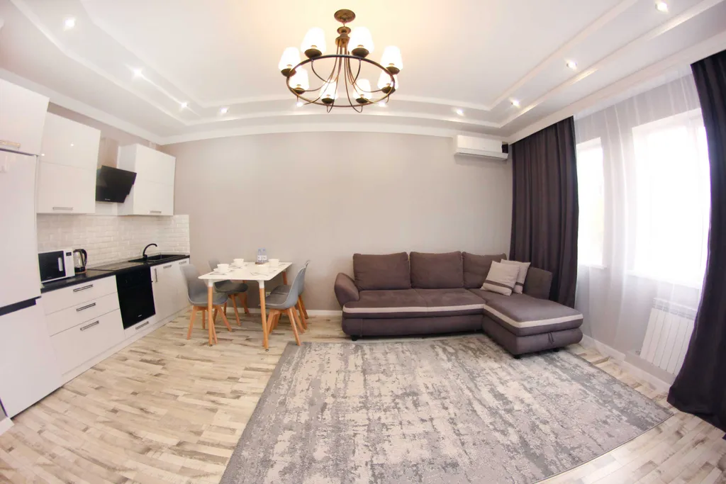 Квартира Двухкомнатные апартаменты в ЖК рядом с ТРЦ Мега — Алматы