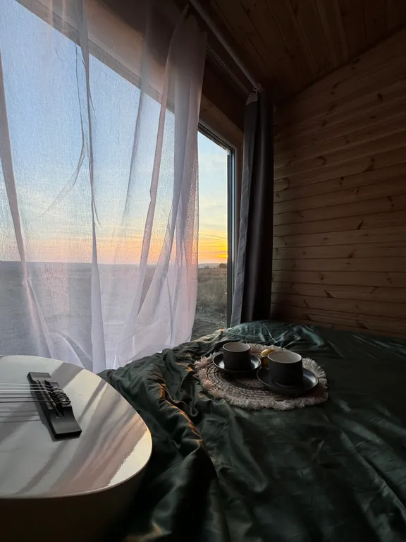 Модульный дом с панорамным видом