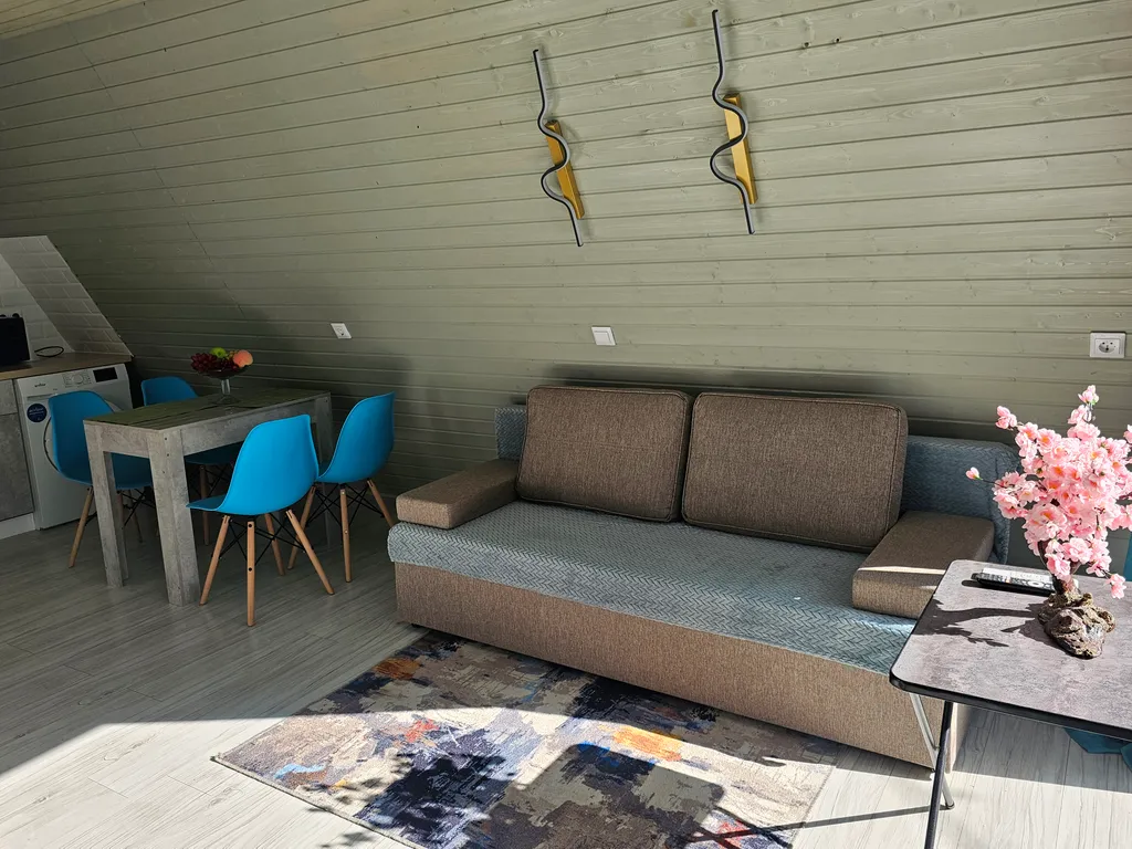 Дом 44m2 — чан, кухня, Wi-Fi