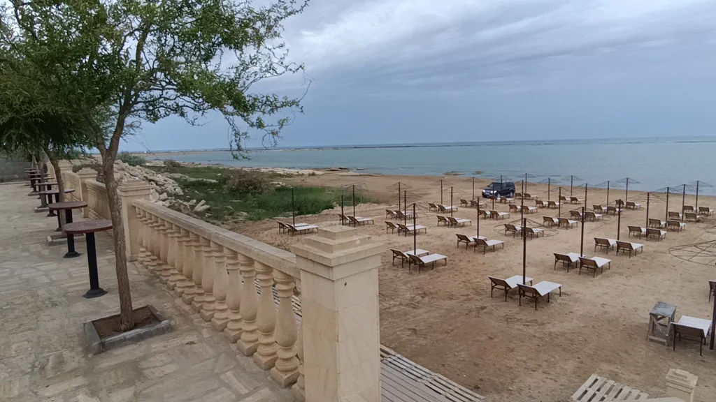 1-комнатная квартира студии с видом на море