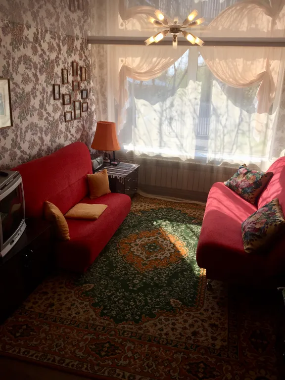 Уютный домик с видом на музей