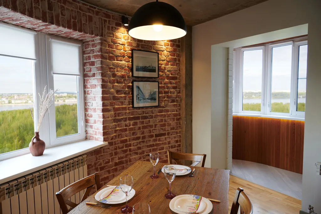 Квартира с панорамным видом на центр и Волгу с высоты птичьего полета