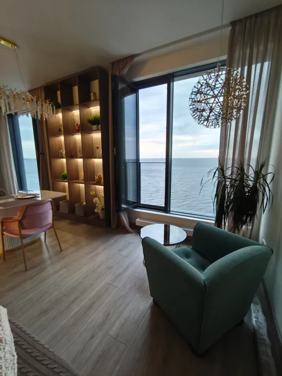 Квартира Премиум видовая квартира на море 1 линия, панорамные окна — Санкт-Петербург