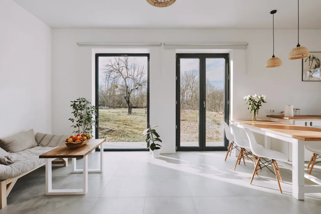 Коттедж Дом в скандинавском стиле в лесу — Ильский