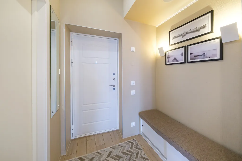 Стильная студия с видом на море