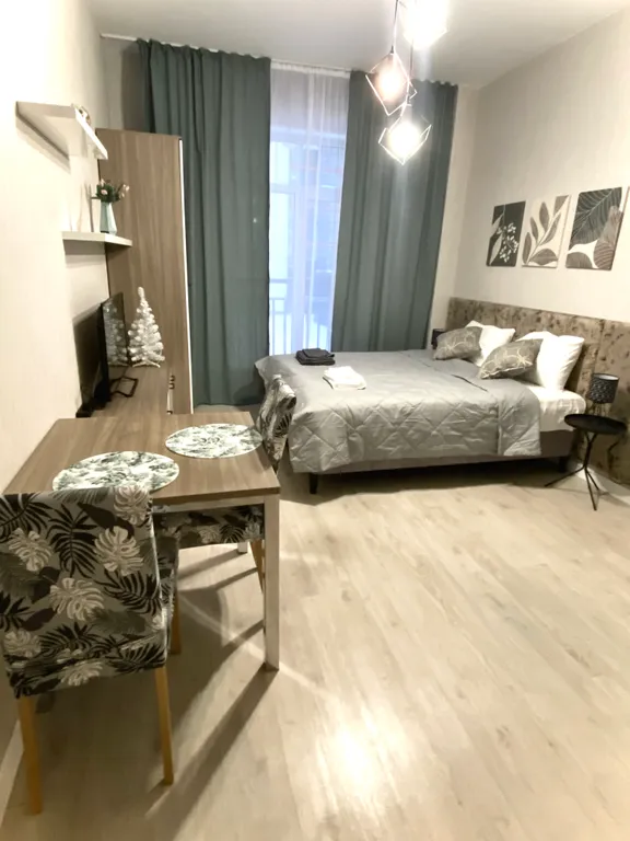 Квартира Квартира Студия в комплексе апартаментов Salut — Санкт-Петербург