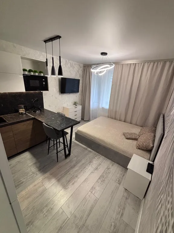 Квартира Студия, где комфорт на первом месте — аренда посуточно в Мурино