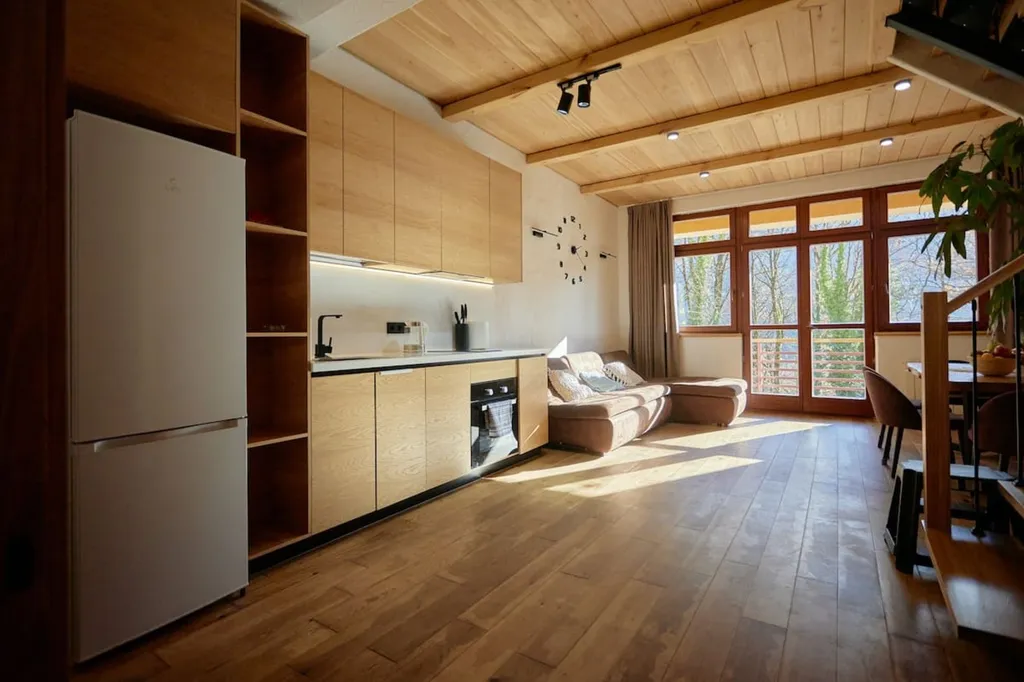 Дуплекс в стиле шале с сауной