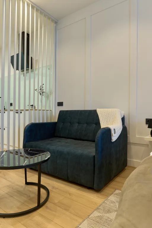 Уютные апартаменты на третьем этаже с видом на море