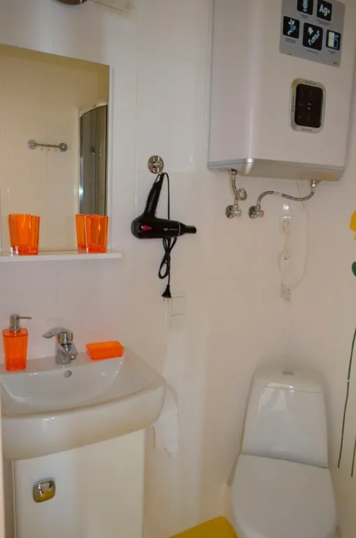 Студия на двоих с балконом у моря