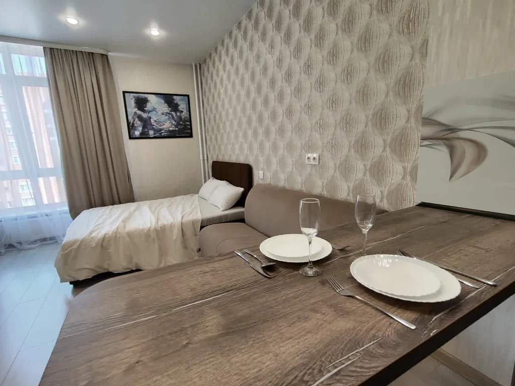 Студия в центре в ЖК Мичуринские Аллеи вблизи ЖД вокзала