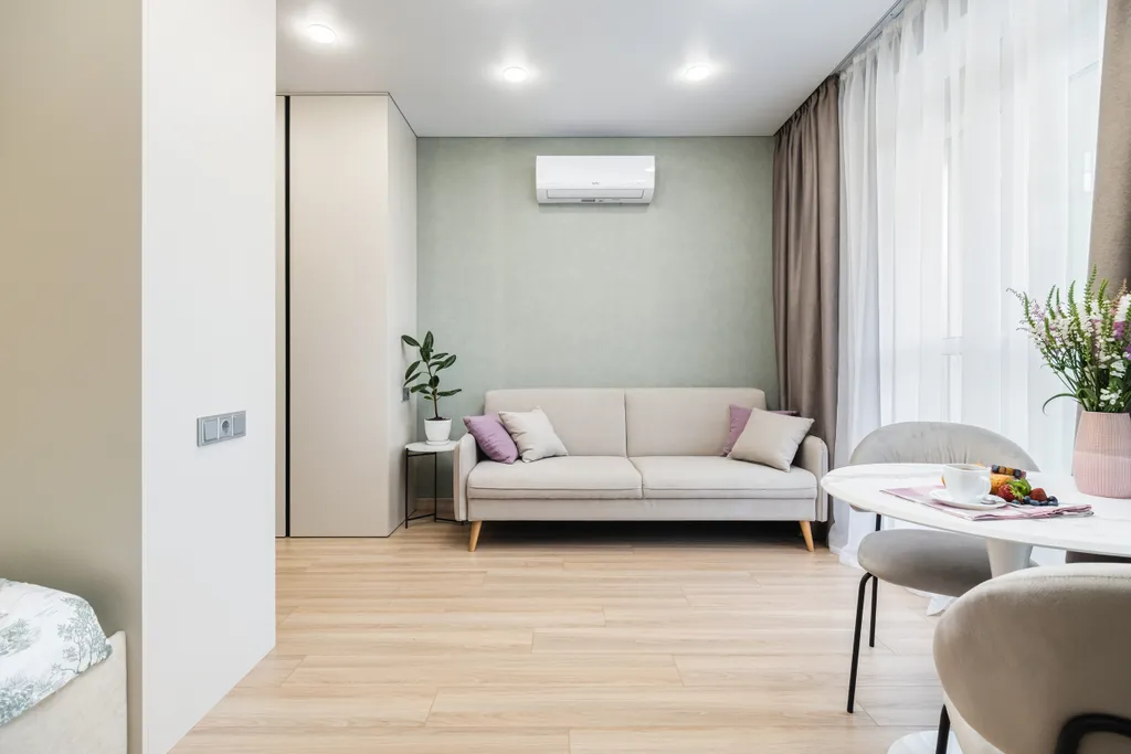 Квартира-студия в новом районе Минск Мир