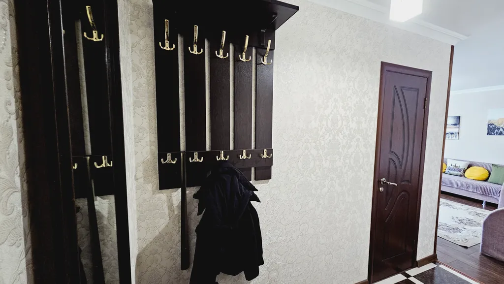 3-комнатная квартира с 2 спальнями в центре