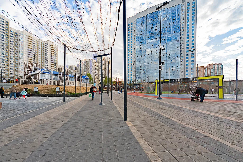 Видовая оборудованная квартира рядом с IKEA