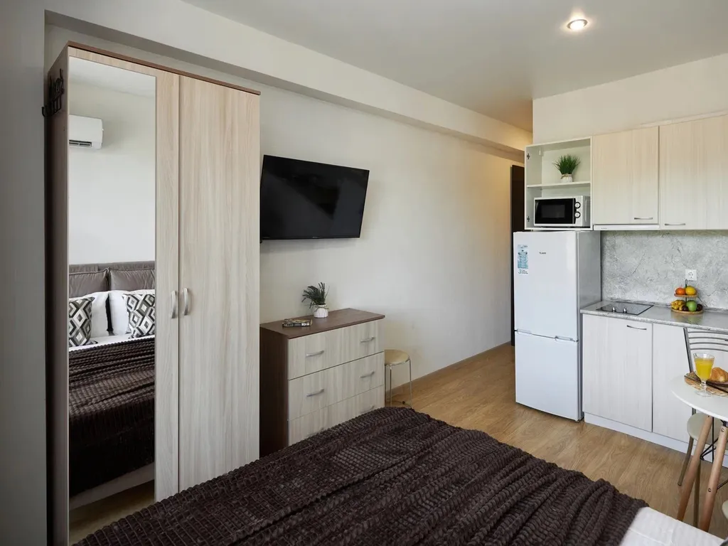 Студия в ЖК Каравелла Португалии с потрясающим видом на горы и море