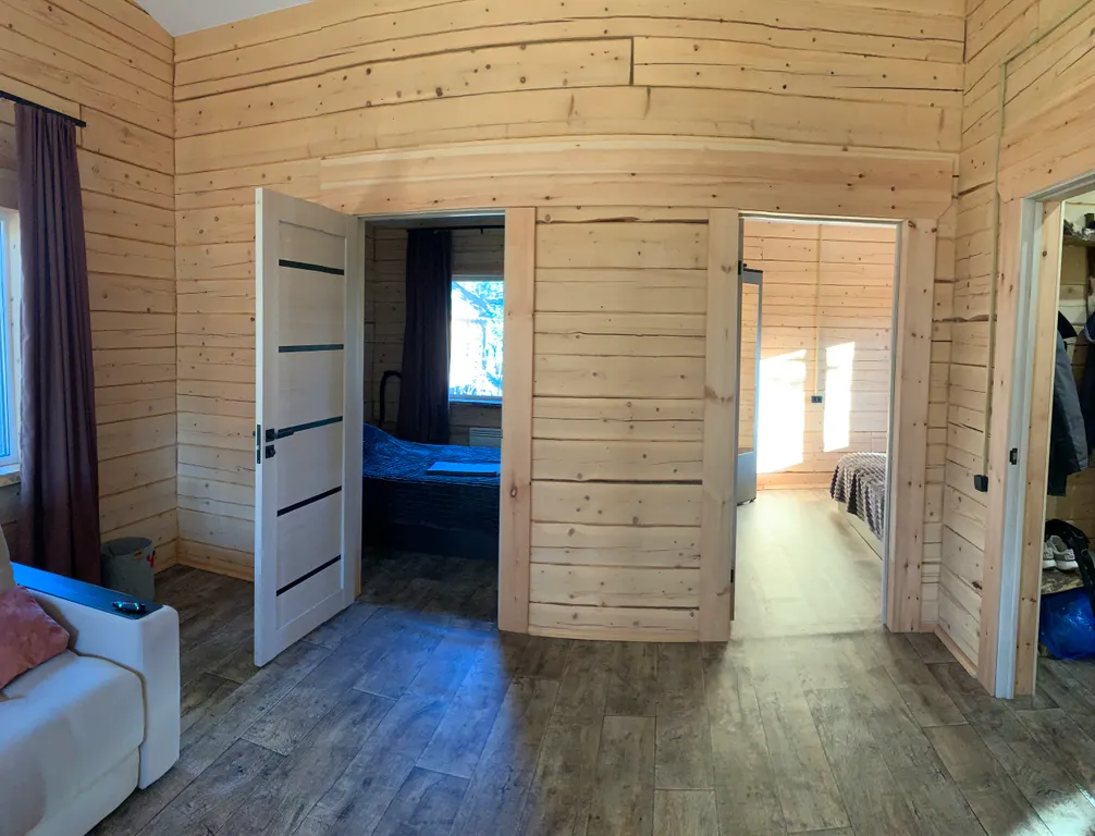 Домик в Геше: снег снаружи, тепло внутри