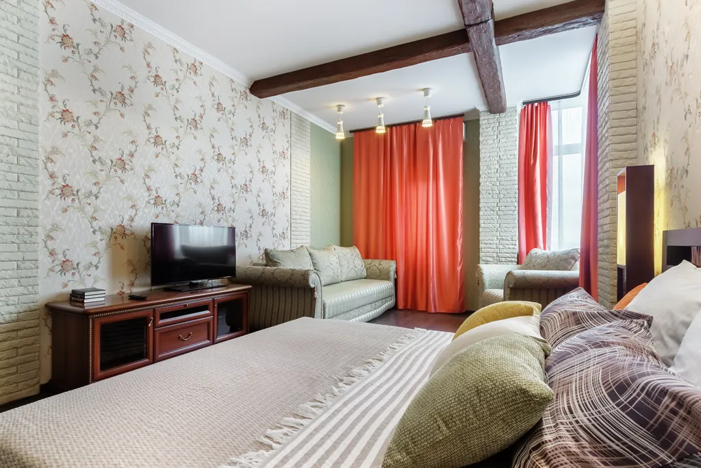 Квартира у парка с видом на город