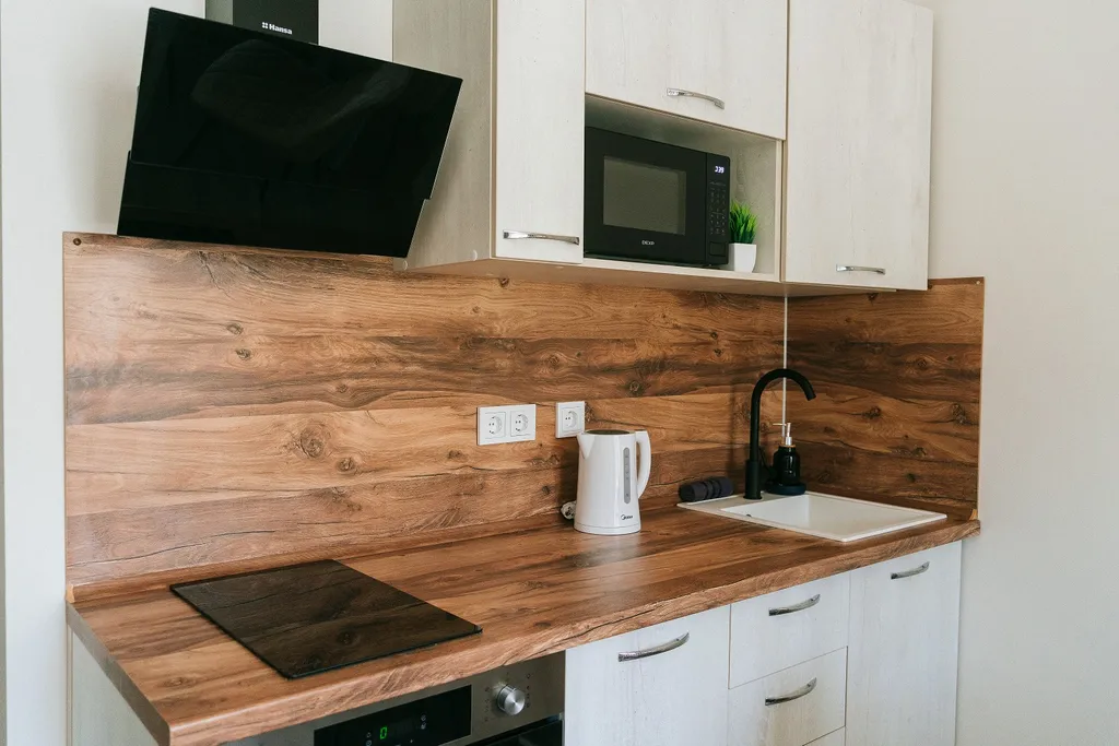 Квартира-студия с дизайнерским ремонтом