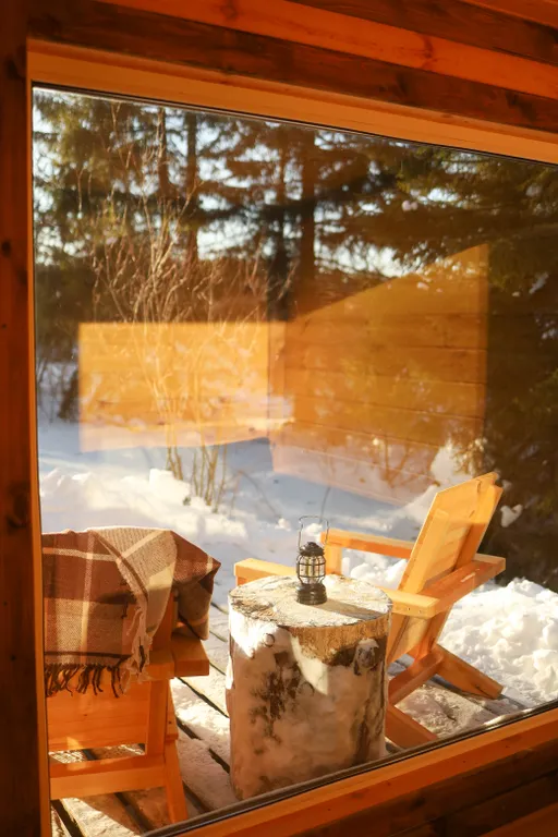 Семейный домик с отдельной спальней (эльбрус) горячая купель (платно)