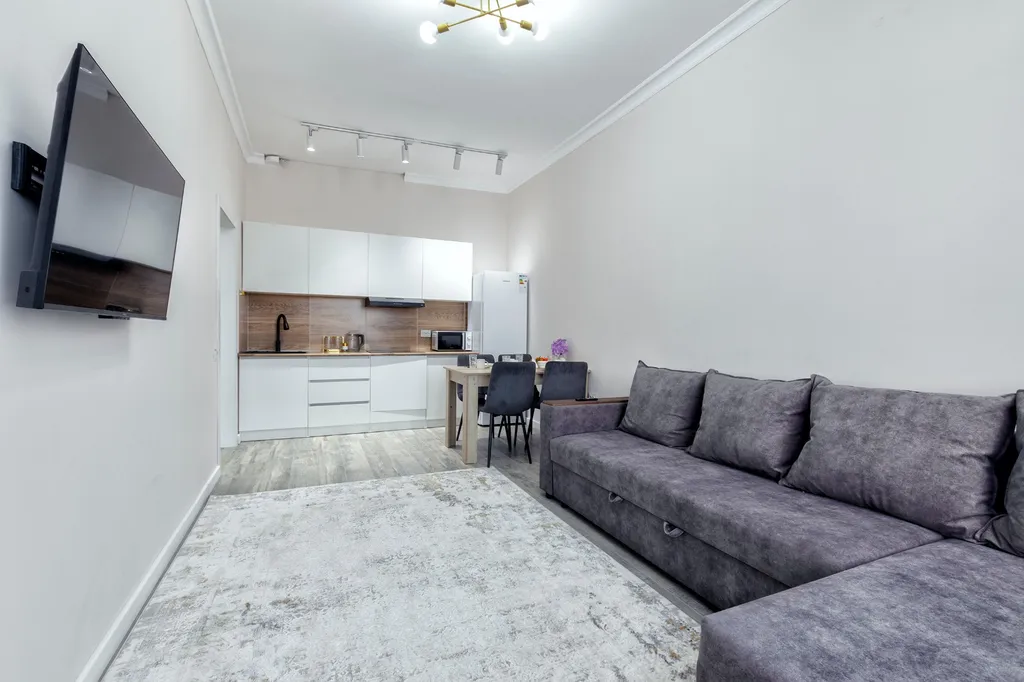 Новая евродвухкомнатная квартира в новом ЖК Атамари