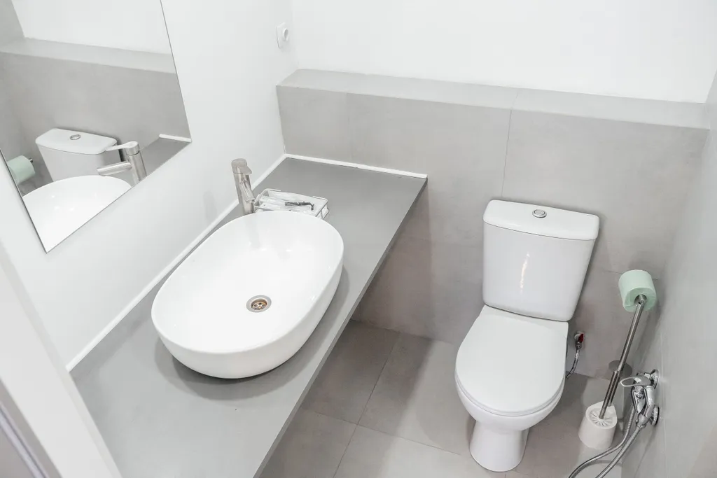 Современный трехместный номер в доме с видом на океан и вулканы