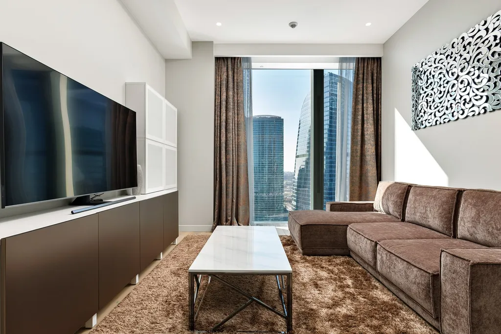 Премиум 3-комнатный апартамент в Москва Сити