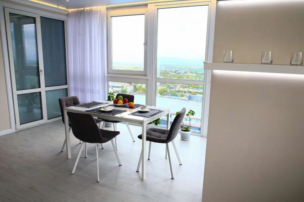 Квартира с красивым панорамным видом