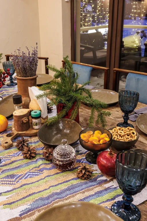 Дом на новый год и праздники