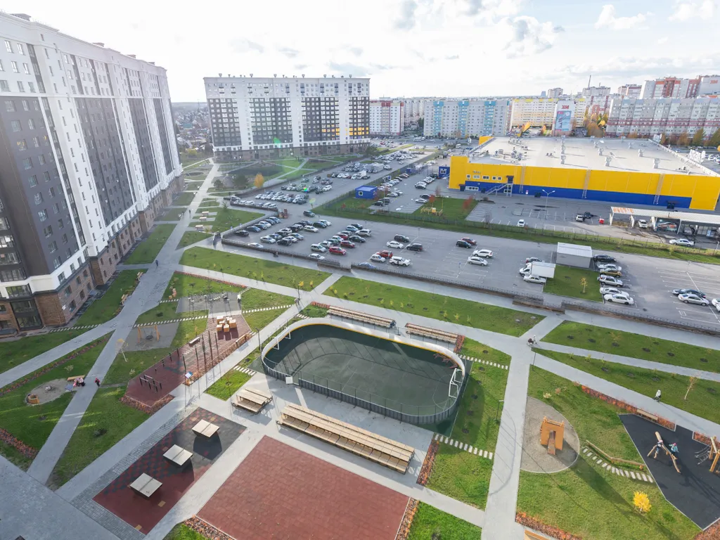 Однокомнатная квартира с видом на лес