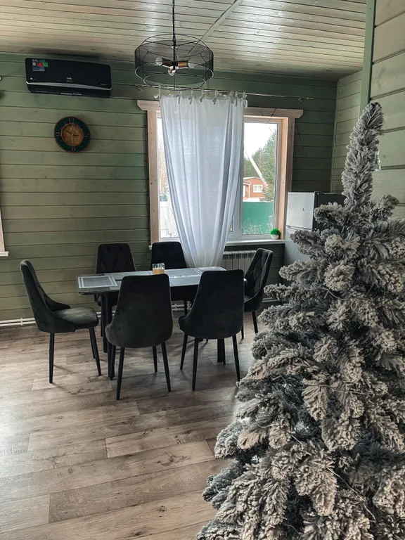 Дом в лесу с баней и чаном