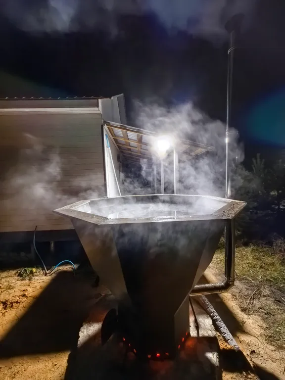 Большой дом с баней и чаном