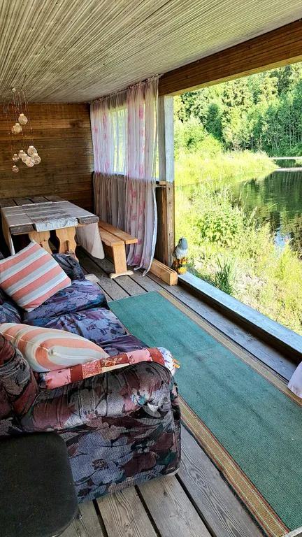 Коттедж Экодом у реки — Сясьстрой