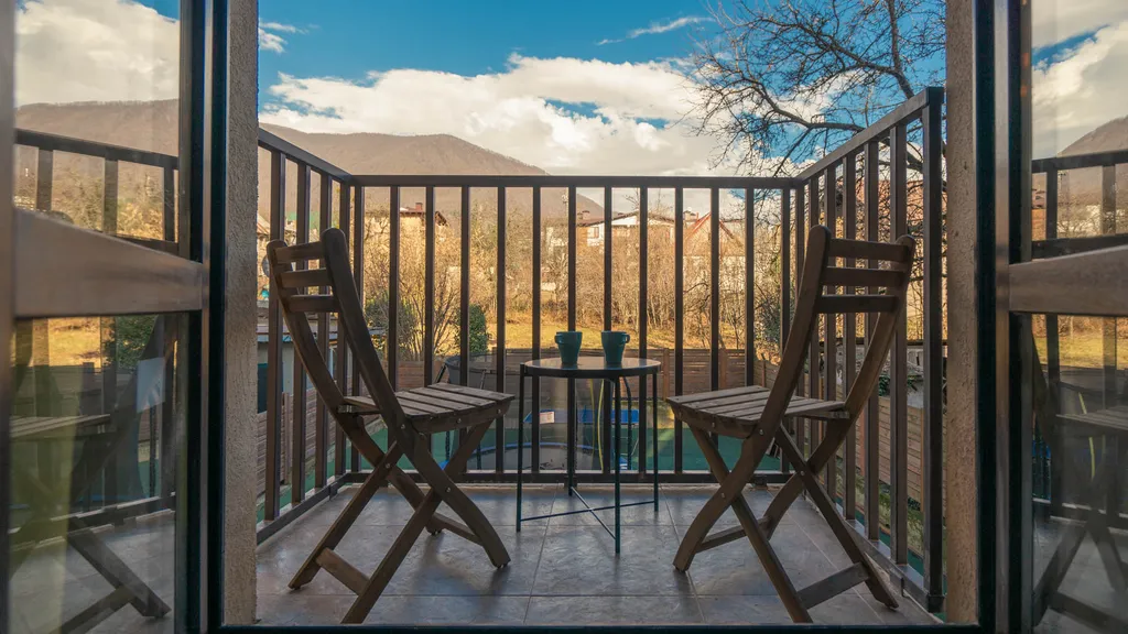 Апартаменты с видом на горы