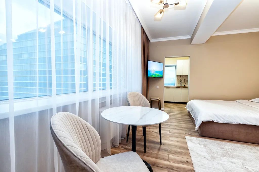 Элитные апартаменты с видом на Байтерек в самом центре столицы