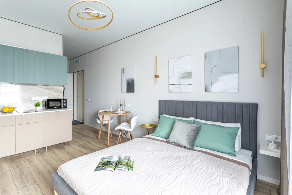 Квартира Квартира Студия у метро Ладожская — Санкт-Петербург