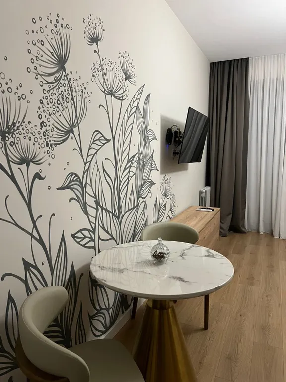 Апартаменты с балконом и видом на горы